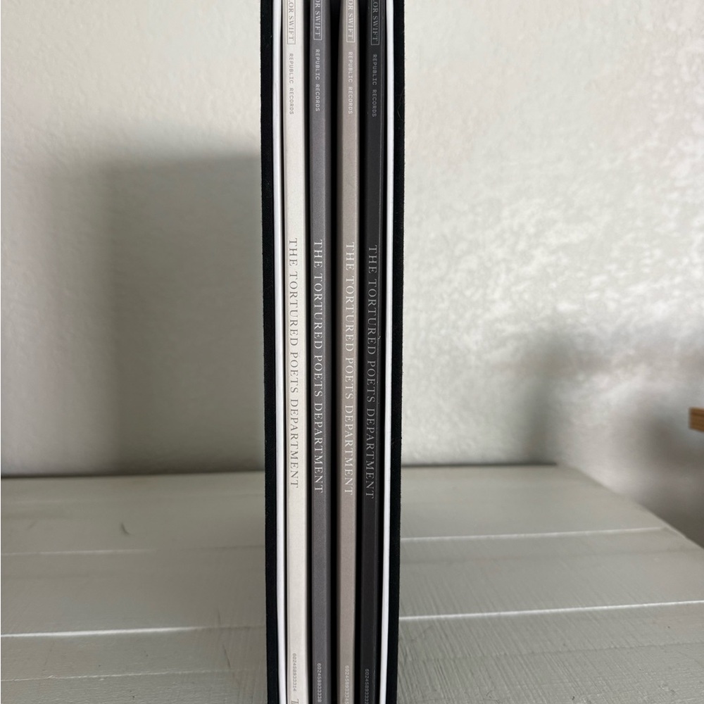 Taylor Swift TTPD vinyls case WITH each vinyl variant.